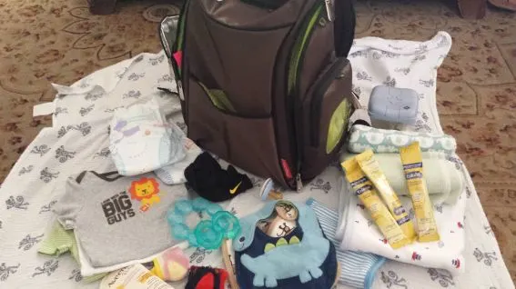 what to pack when flying with a baby