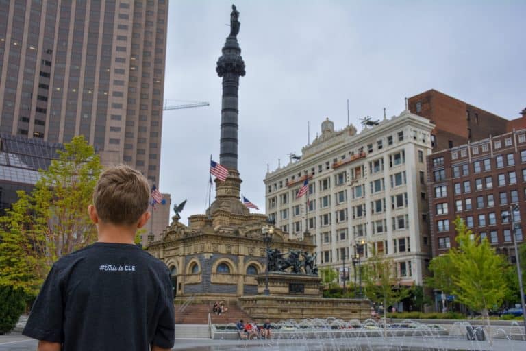 soldier's and sailors monument
