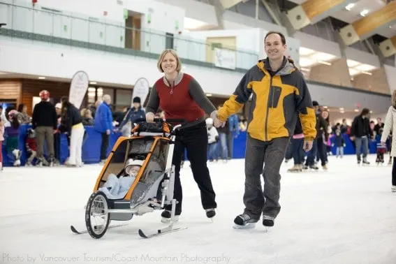 ice skating in vancouver