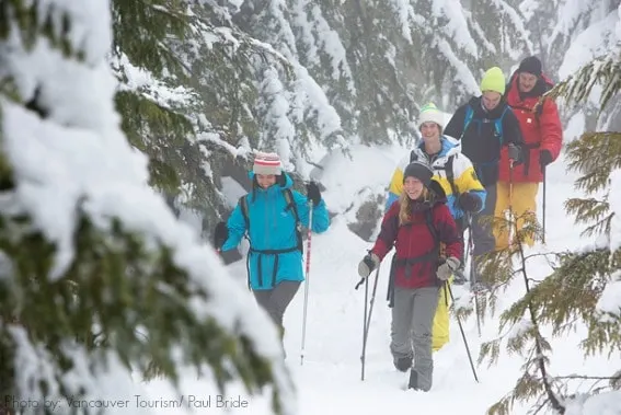 snowshoeing vancouver