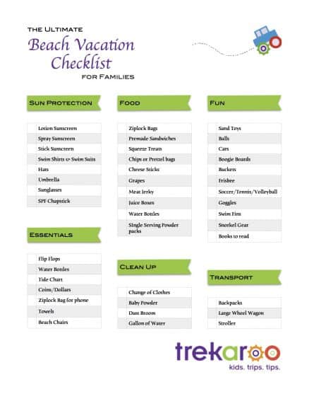 Beach-Vacation-Checklist-Families-Trekaroo