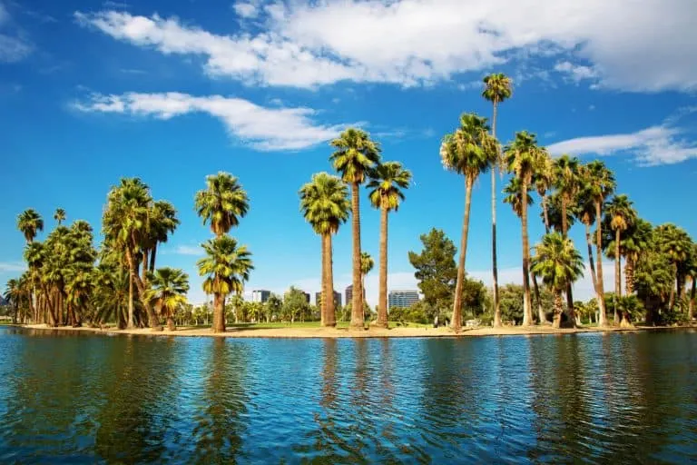 encanto-park lagoon in Phoenix