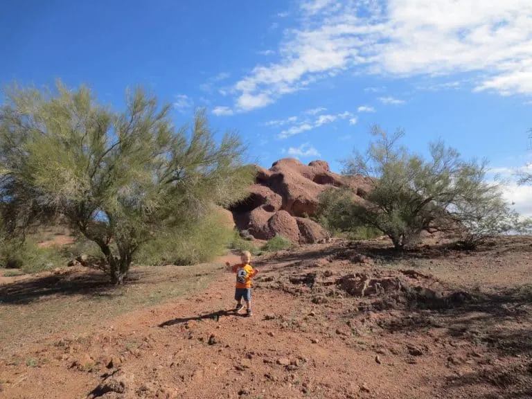 Big Butte Loop at Papago Park in Phoenix