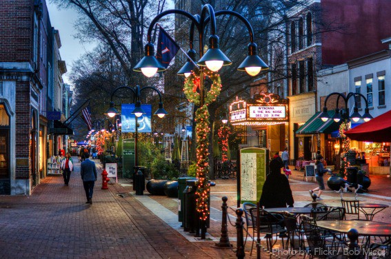 Downtown Mall Charlottesville