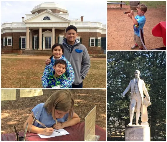 Monticello Thomas Jefferson James Monroe Charlottesville