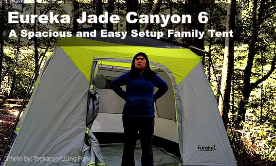 Review Eureka Jade Canyon 6 spacious easy to set up family tent