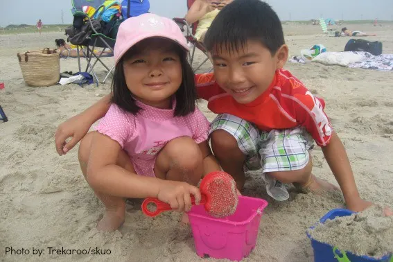 Kids at Beach