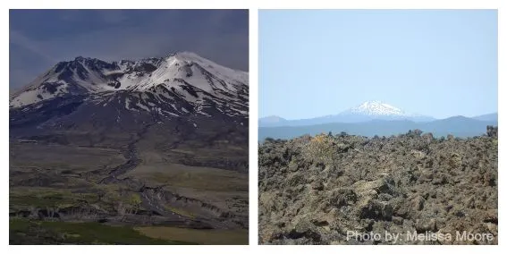 volcanoes of the Cascade Range