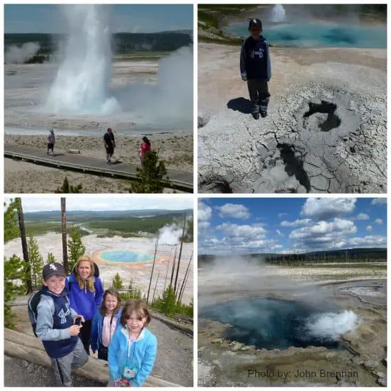 thermal activity Yellowstone