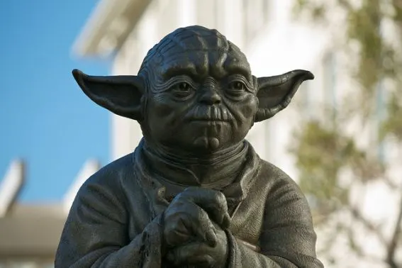 Star Wars Yoda Fountain