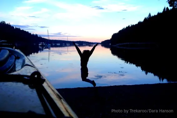 Edited Trey Jumping Sunset