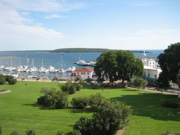 Marquette Park on Mackinac Island