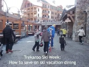 top ski dining tips