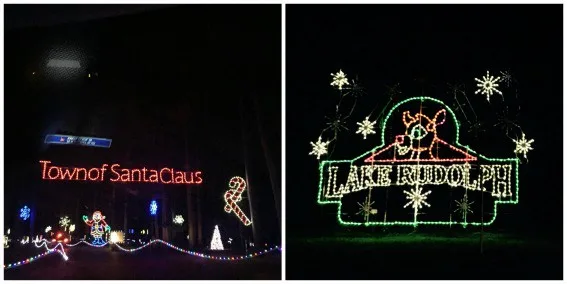 Lake Rudolph Holiday Lights Santa Claus Indiana 2
