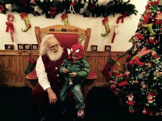 Meeting Santa Santa Claus Indiana