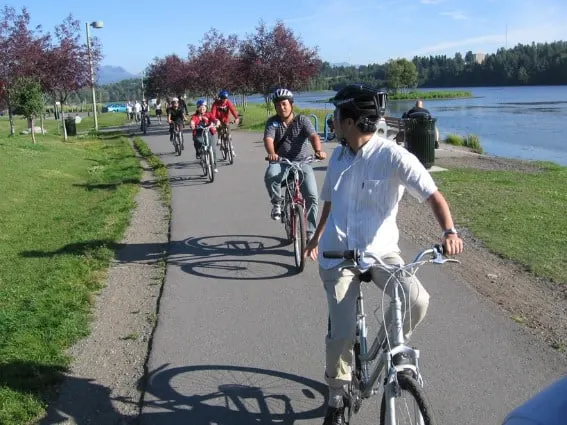 Biking The Tony Knowles Coastal Trail what is there to do in Anchorage