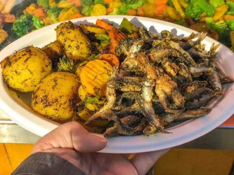 Traditional Fish dishes at Market Square