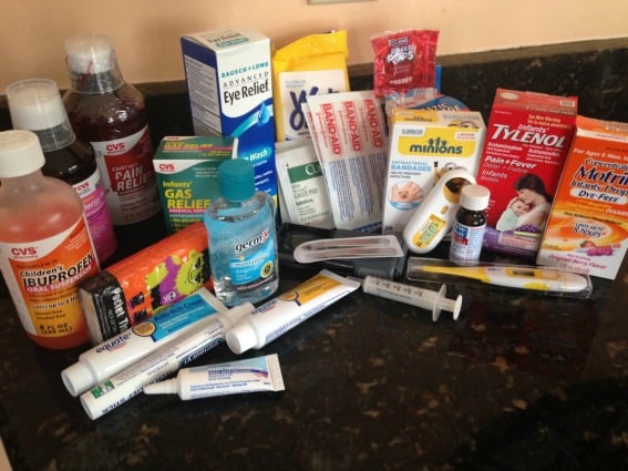 Baby medicine shop kit