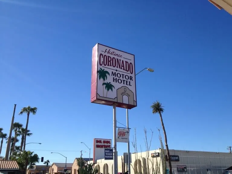 historic coronado hotel, yuma az