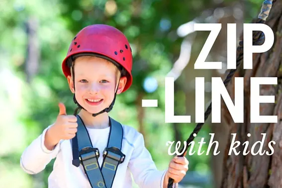 best places to go ziplining with kdis