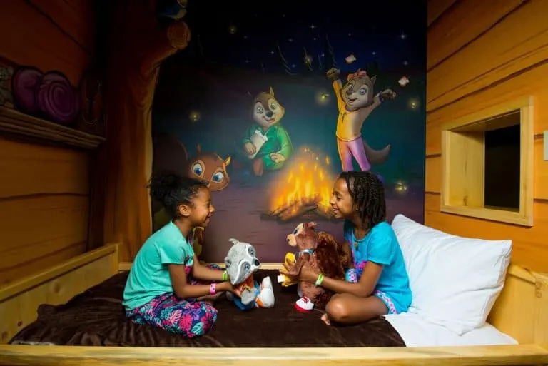 Great Wolf Lodge tips on rooms - consider upgrading to a themed room that interacts with Great Wolf Critters