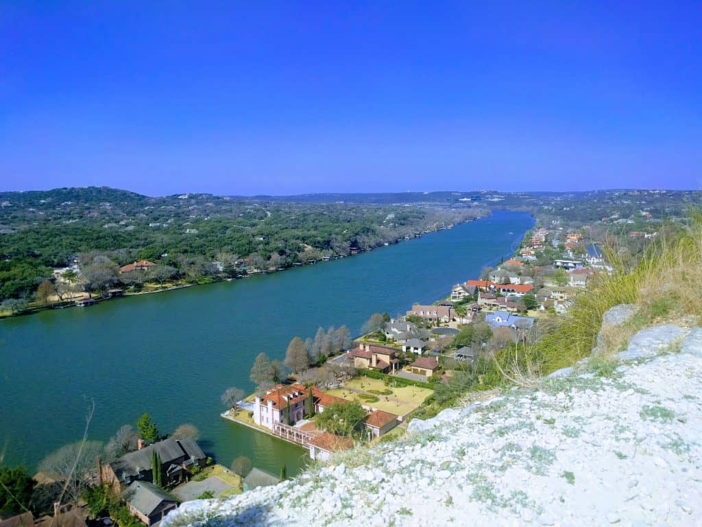 Fun Things to Do in Austin with Kids include Mount Bonnell