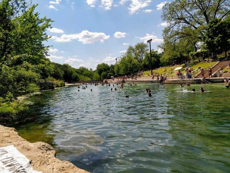 Things to do in Austin with teens Barton Springs Pool