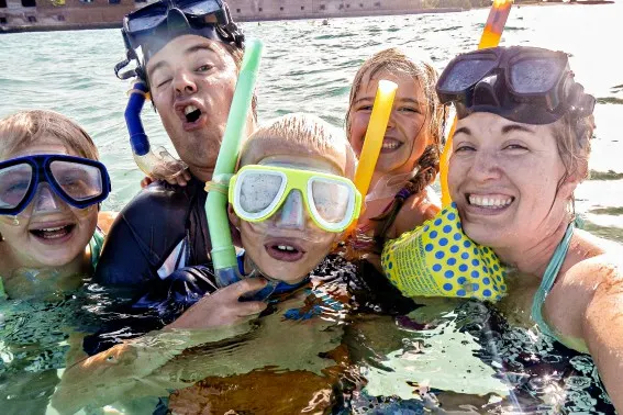 Snorkeling on the Dry Tortugas Photo by: Jess Curren