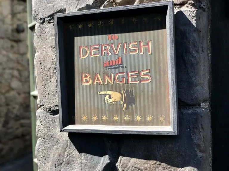 Wizarding World of Harry Potter in Holywood Dervish and Banges