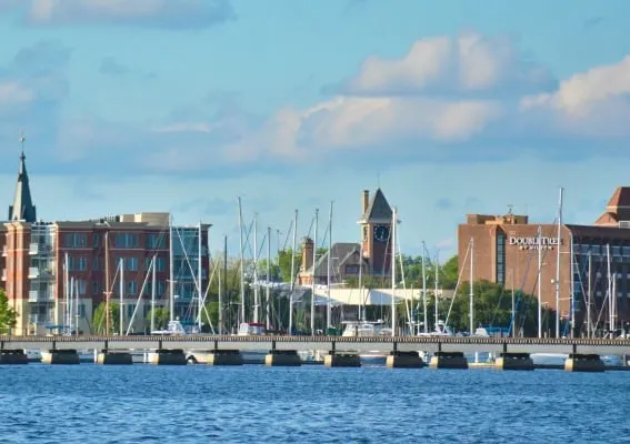 New Bern, North Carolina with kids Waterfront