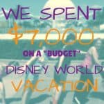 Planning a Disney World Vacation for a family of five pin