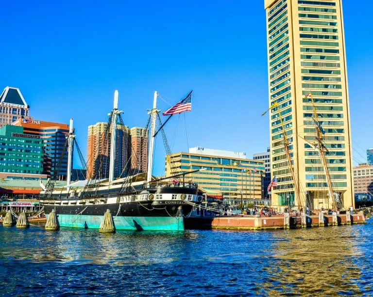 Visiting Inner Harbor Historic Ships is one of the best things to do in Baltimore with kids