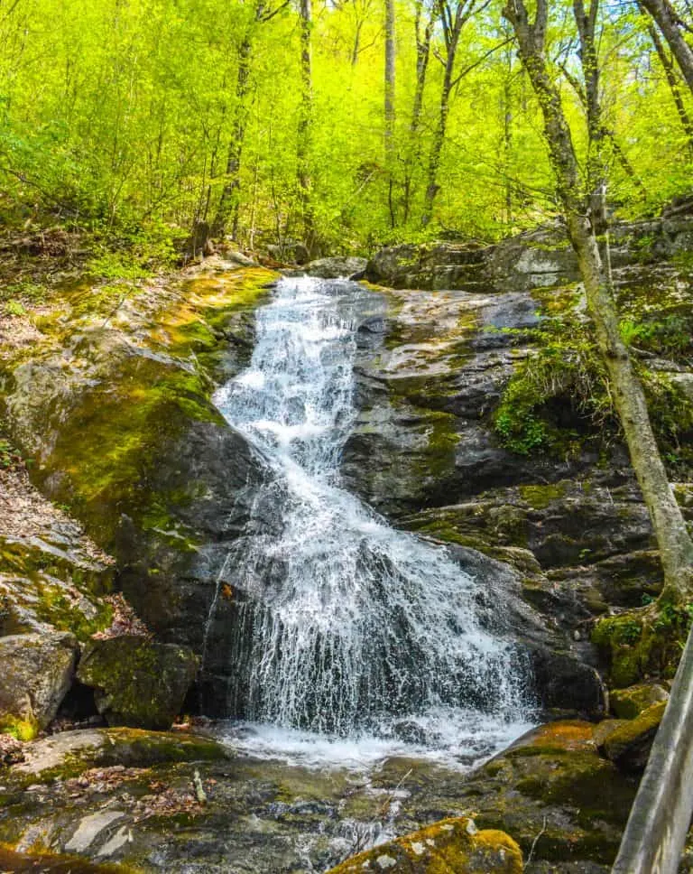 See Crabtree Falls on The Blue Ridge Parkway