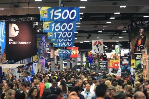 Navigating the Exhibition Hall at Comic-Con International can be a daunting task for families. Read up on our tips to make your visit a success