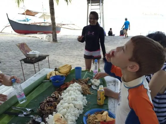 food of the Philippines with kids