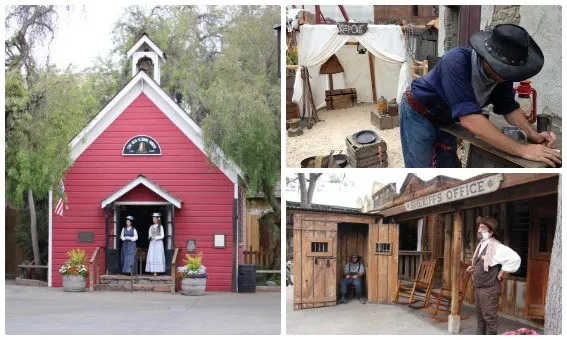 Ghost Town is alive and hopping at Knott's Berry Farm- families can interact with characters from an age gone by