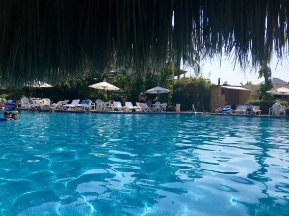 Swim up bar at Velas Vallarta Puerto Vallarta