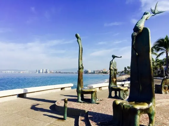 Malecon Mexico Puerto Vallarta