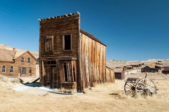 Bodie State Historic Park in Mono County offers hands-on history for kids