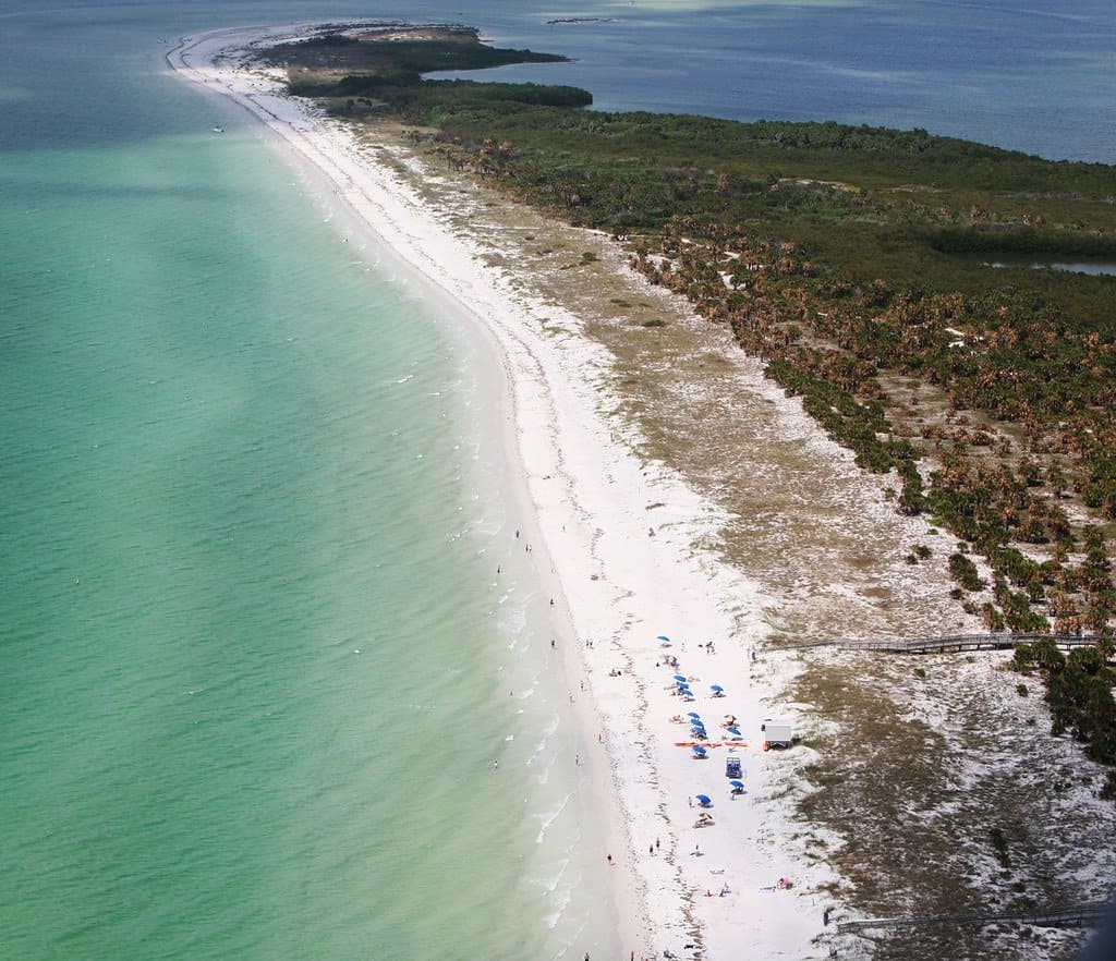 caladesi island is one of the best state parks in the USA