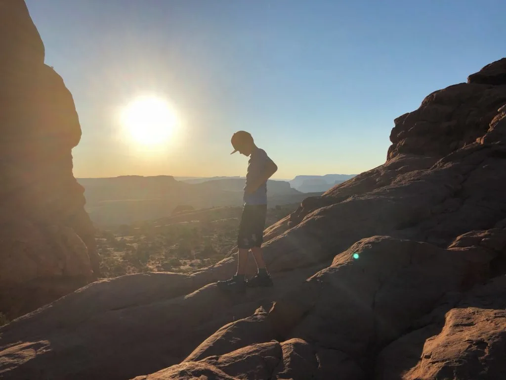 Junior Ranger at Arches National park