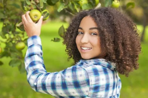 Visiting U-Pick orchards, farms, and farmer's markets is a great way to start Helping Kids Understand Where Their Food Grows