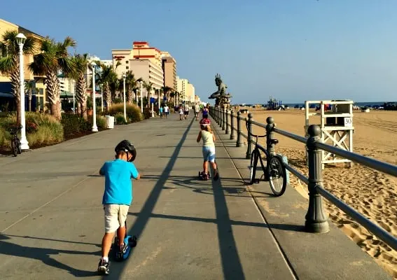 virginia-beach-boardwalk-scooter