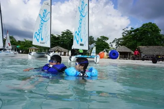 Family Beach vacation in Jamaica