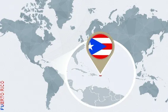 Puerto Rico Map Bigstock/boldg