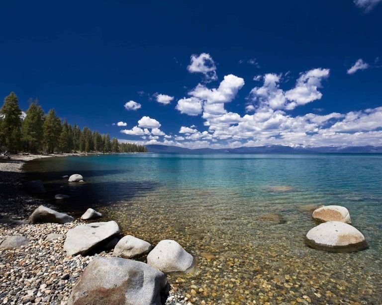 Lake Tahoe's Emerald Bay is a great place to visit in California