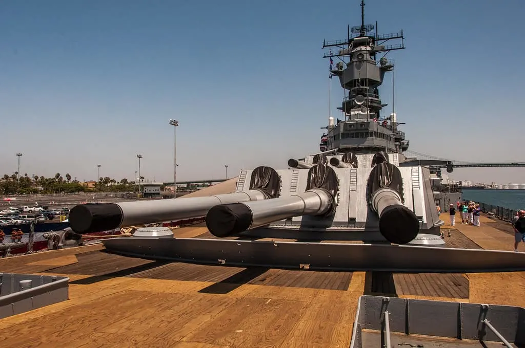 battleship iowa San Pedro