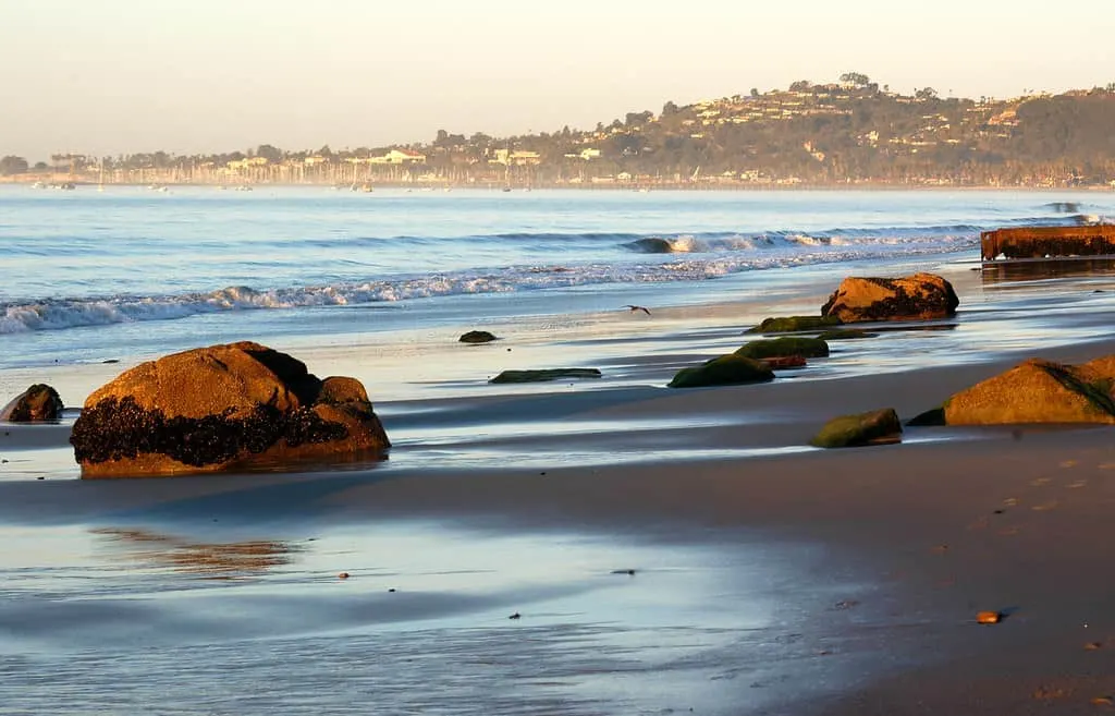 Spending time at the beach is one of the best things to do in Santa Barbara with kids