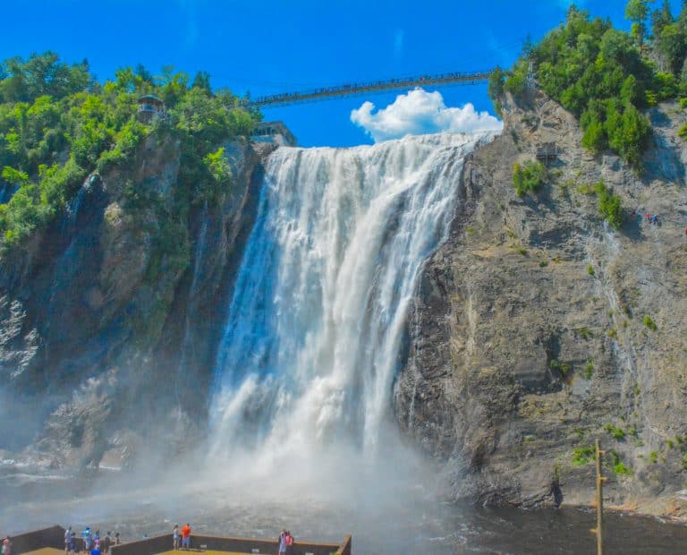 Montmorency Falls Quebec City Best Places to Visit in Eastern Canada