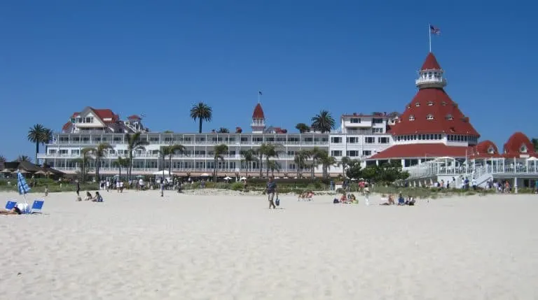 Coronado beach is one of the best beaches in San DIego